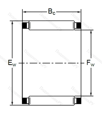 Подшипник K 20x26x17 в Севастополе