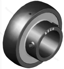 Высокотемпературный корпусной подшипник UC 215 BHTS ZZ GR CG 350° BECO в Севастополе