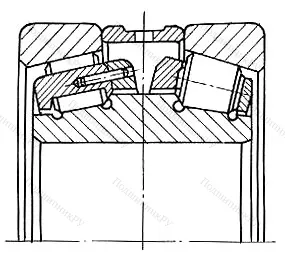 Модификация подшипника 6-40471/500М размер 500x720x217 от производителя  ГПЗ-9 Модификация подшипника 6-40471/500М размер 500x720x217 от производителя  ГПЗ-9