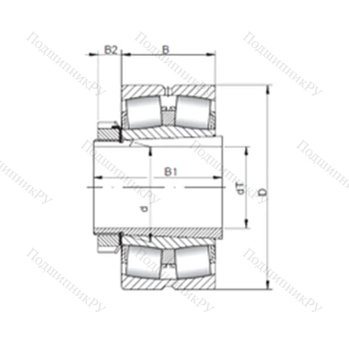 Подшипник роликовый радиальный самоцентрирующийся 22315 KCW 33+H 2315 от производителя  CX