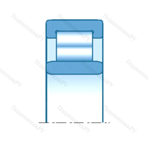 Подшипник роликовый радиальный NU 210E