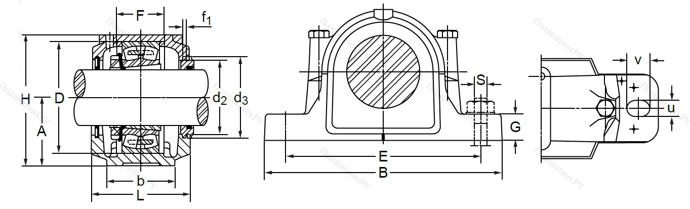 Подшипниковый корпус SNL 520 TG (SNK 520-617) в Севастополе