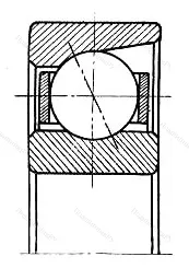 Модификация подшипника 2036840КЛ размер 200x250x30 от производителя  ГПЗ-4 Модификация подшипника 2036840КЛ размер 200x250x30 от производителя  ГПЗ-4
