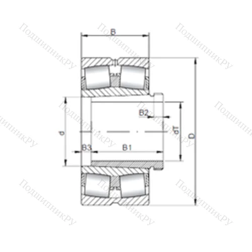 Подшипник роликовый радиальный самоцентрирующийся 22218 KCW 33+AH 318 от производителя  CX Подшипник роликовый радиальный самоцентрирующийся 22218 KCW 33+AH 318 от производителя  CX