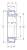 Конический роликовый подшипник 30305 J 2/Q от производителя  SKF