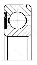 Подшипник 6212-ZN/P 6Q 6 размер 60x110x22 от производителя  SKF