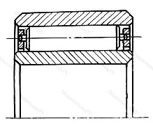 Подшипник  3004752 размер 260x440x144 от производителя  ГПЗ-1