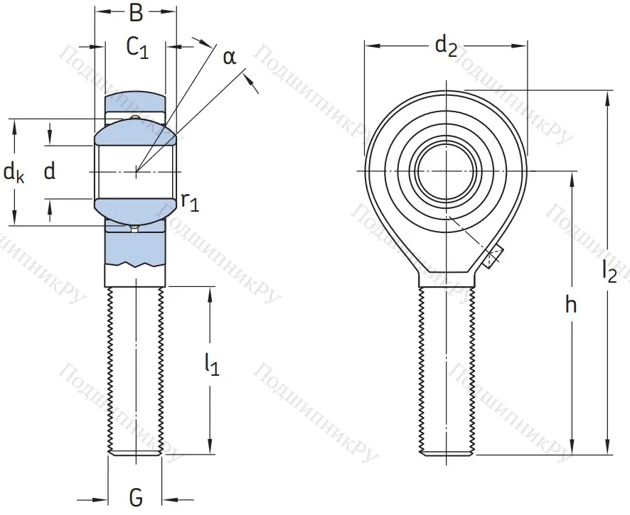 Шарнирная головка POS 8 L в Севастополе