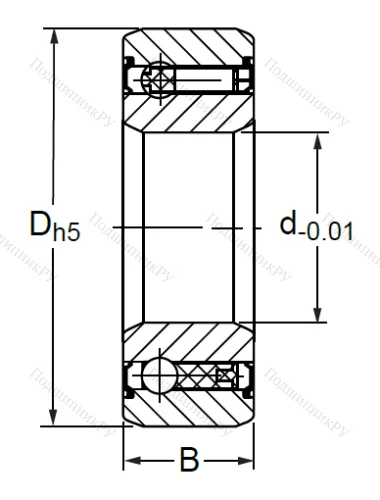 Подшипник обгонной муфты  CSK 30 2RS в Севастополе