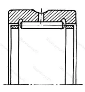Модификация подшипника 4254900 размер 13x24x72 от производителя  ГПЗ-3