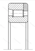 Подшипник  382822 размер 110x215x76