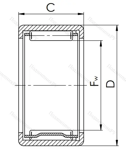 Подшипник 942/30 (HK 303824) в Севастополе