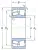 Сферический роликовый подшипник 24022 CC/W 33 от производителя  SKF