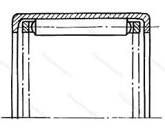 Подшипник RHNA 081210 размер 8x12x10 от производителя  SKF Подшипник RHNA 081210 размер 8x12x10 от производителя  SKF
