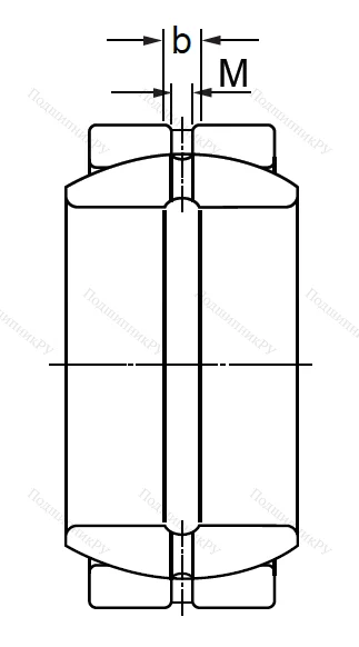 Шарнирный подшипник GE 45 ES в Севастополе