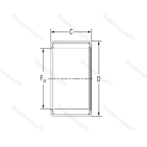 Подшипник игольчатый радиальный Y 2420