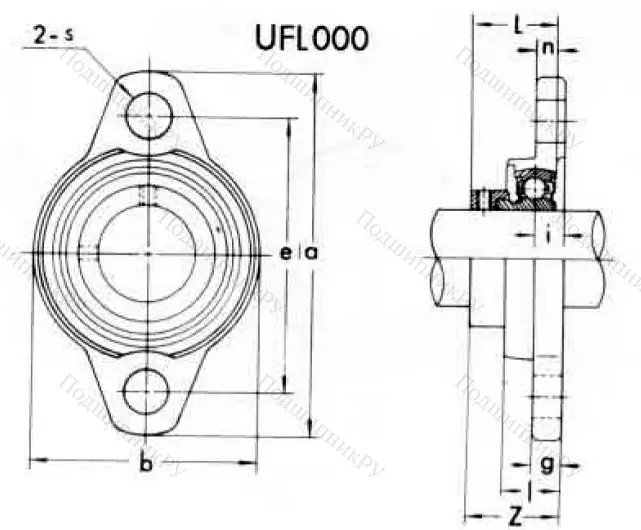Подшипниковый узел UFL 006 (ASAHI) в Севастополе