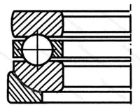 Модификация подшипника 18324К размер 120x210x80