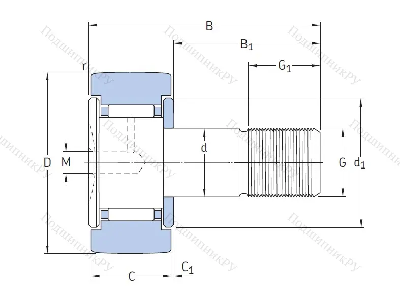 Подшипник KR 16 PP A