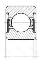 Подшипник 608-2Z/LGHT 3 размер 8x22x7 от производителя  SKF Подшипник 608-2Z/LGHT 3 размер 8x22x7 от производителя  SKF