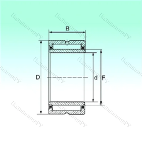 Подшипник игольчатый радиальный NKI 100/30 от производителя  NBS Подшипник игольчатый радиальный NKI 100/30 от производителя  NBS