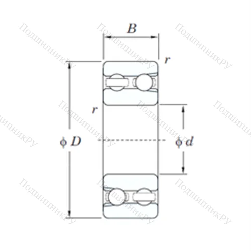 Подшипник шариковый радиальный 4209BTVH