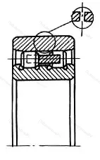Модификация подшипника 3282134К размер 170x260x67 от производителя  ЕПК