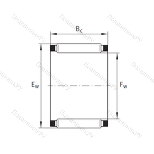 Подшипник игольчатый радиальный K 95X 103X 30 от производителя  INA