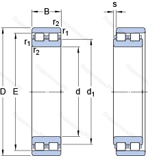 Подшипник NN 3012 TN/SP