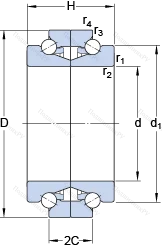 Подшипник BTW 95 CTN 9/SP