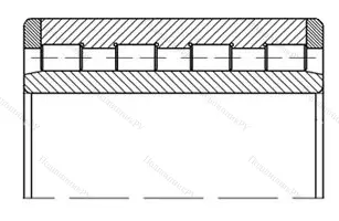 Подшипник  6452115 размер 75x115x71