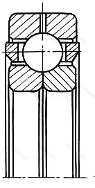 Модификация подшипника 4СА-126211Р1 размер 55x100x21