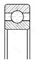 Подшипник  7000152 (16052) размер 260x400x44 от производителя  CRAFT