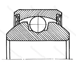 Модификация подшипника 981700ЮУС21 размер 10x37x12/16 от производителя  ГПЗ-3 Модификация подшипника 981700ЮУС21 размер 10x37x12/16 от производителя  ГПЗ-3