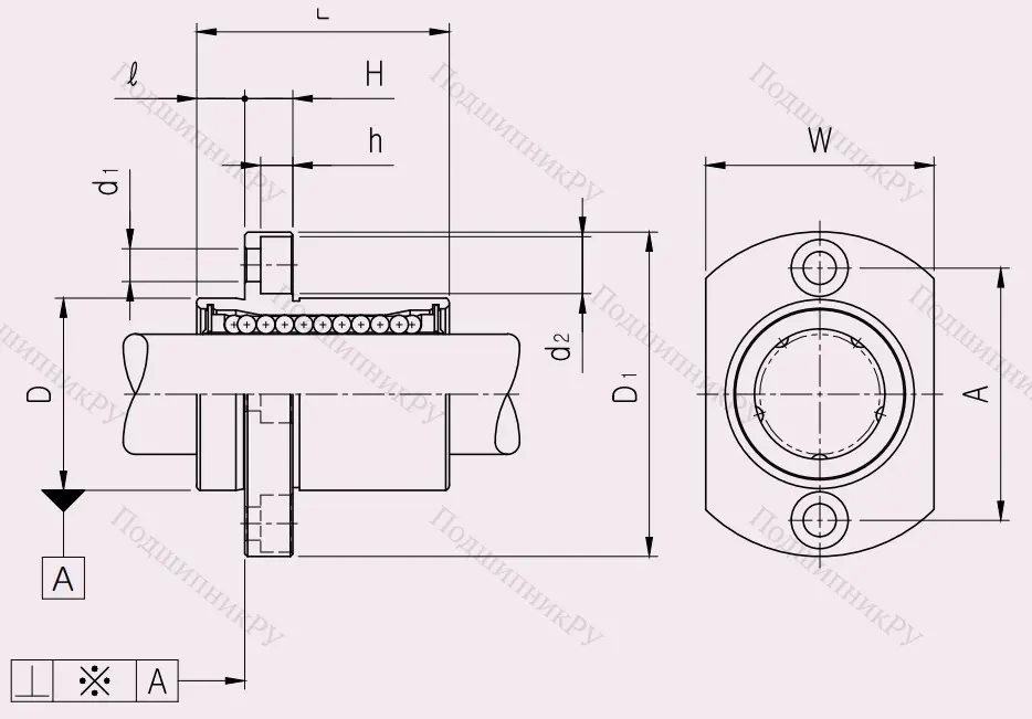 Подшипник LMH 6 UU в Севастополе