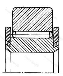 Модификация подшипника 914803Ю2 размер 17x47x19,5/15,95 от производителя  ГПЗ-3