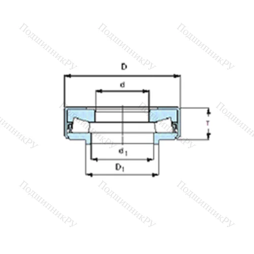 Подшипник роликовый упорный BFSB 353321/HA 3 от производителя  SKF