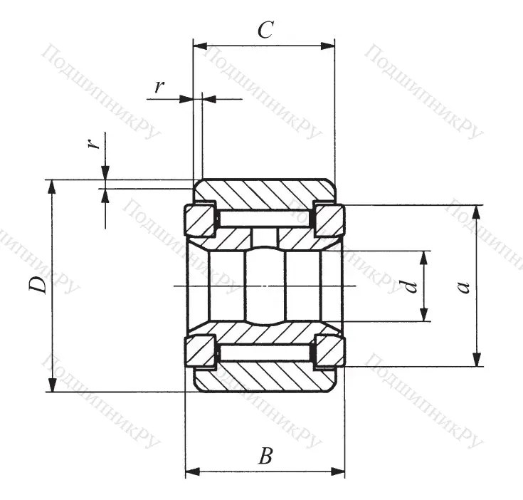 Подшипник CRY 22 VUU IKO