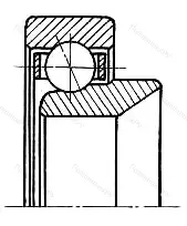 Подшипник  226707 размер 35x80x33,5