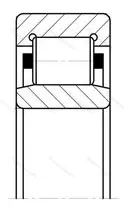 Подшипник  32213 (NU 213) размер 65x120x23 от производителя  SKF