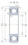 Однорядный шариковый подшипник 6209 2RS 1/C 3 от производителя  SKF