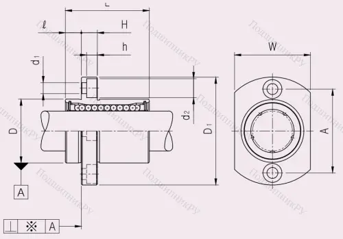 Подшипник LMH 12 UU в Севастополе