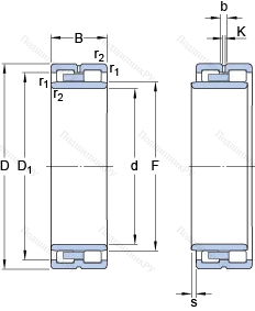 Подшипник NNU 4934 B/SPW 33 в Севастополе