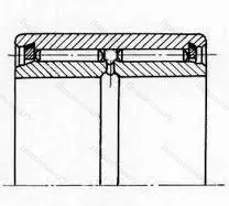 Подшипник  654718 размер 90x140x110 от производителя  ГПЗ-3