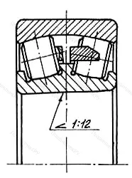 Модификация подшипника 113534АН размер 170x310x86 от производителя  ГПЗ-11