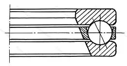 Модификация подшипника 218409Л размер 45x100x39 от производителя  ГПЗ-1