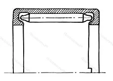Подшипник  HK 506038 (943/50) размер 50x60x38 от производителя  SKF