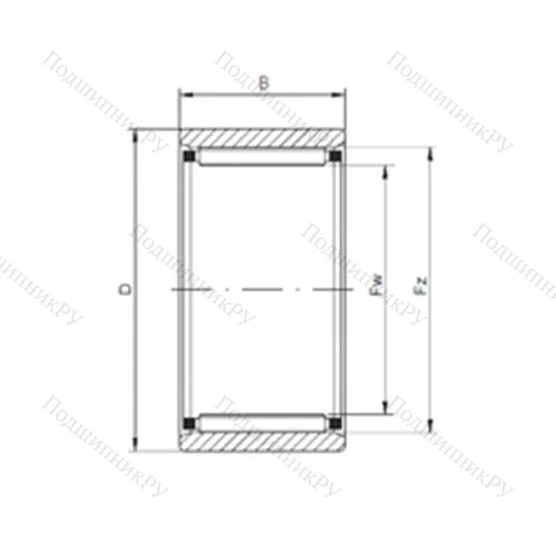 Подшипник роликовый радиальный RNAO 35x47x32 от производителя  CX