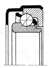 Подшипник  986714 размер 70x105x21/21,5 от производителя  ГПЗ-23