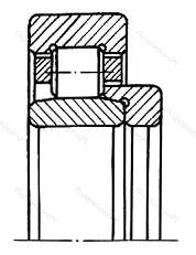 Модификация подшипника 52624ЛМ размер 120x260x100/86 от производителя  ГПЗ-3